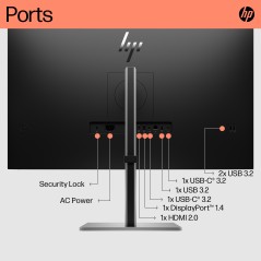 HP E32K G5 4K Computer Monitor - Ultimate Clarity and Performance | 6N4D6AA